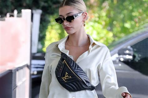 hailey bieber louis vuitton|Hailey Bieber Matches $1,800 Louis Vuitton Bag With .